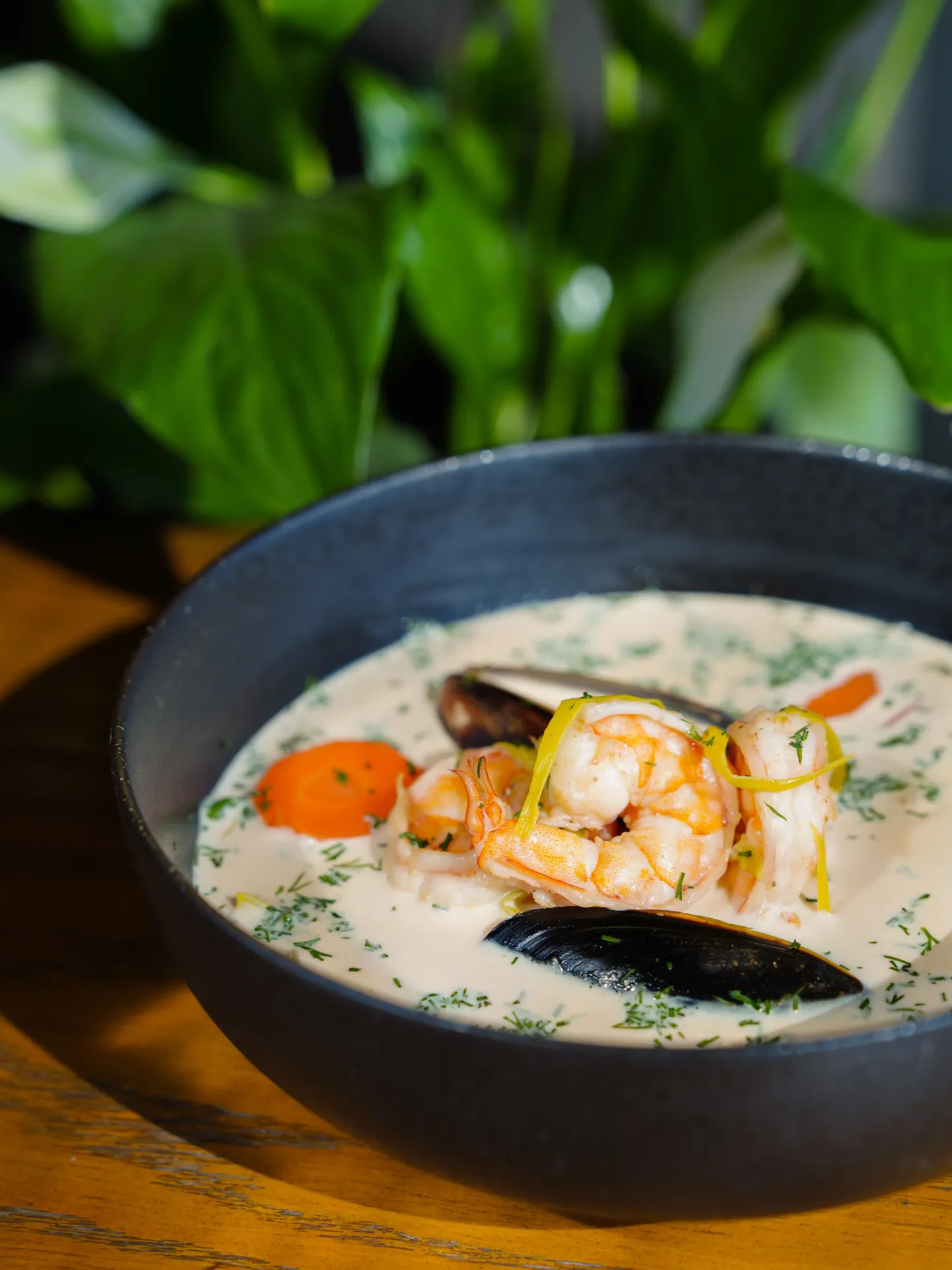 Coastal Seafood & Coconut Soup