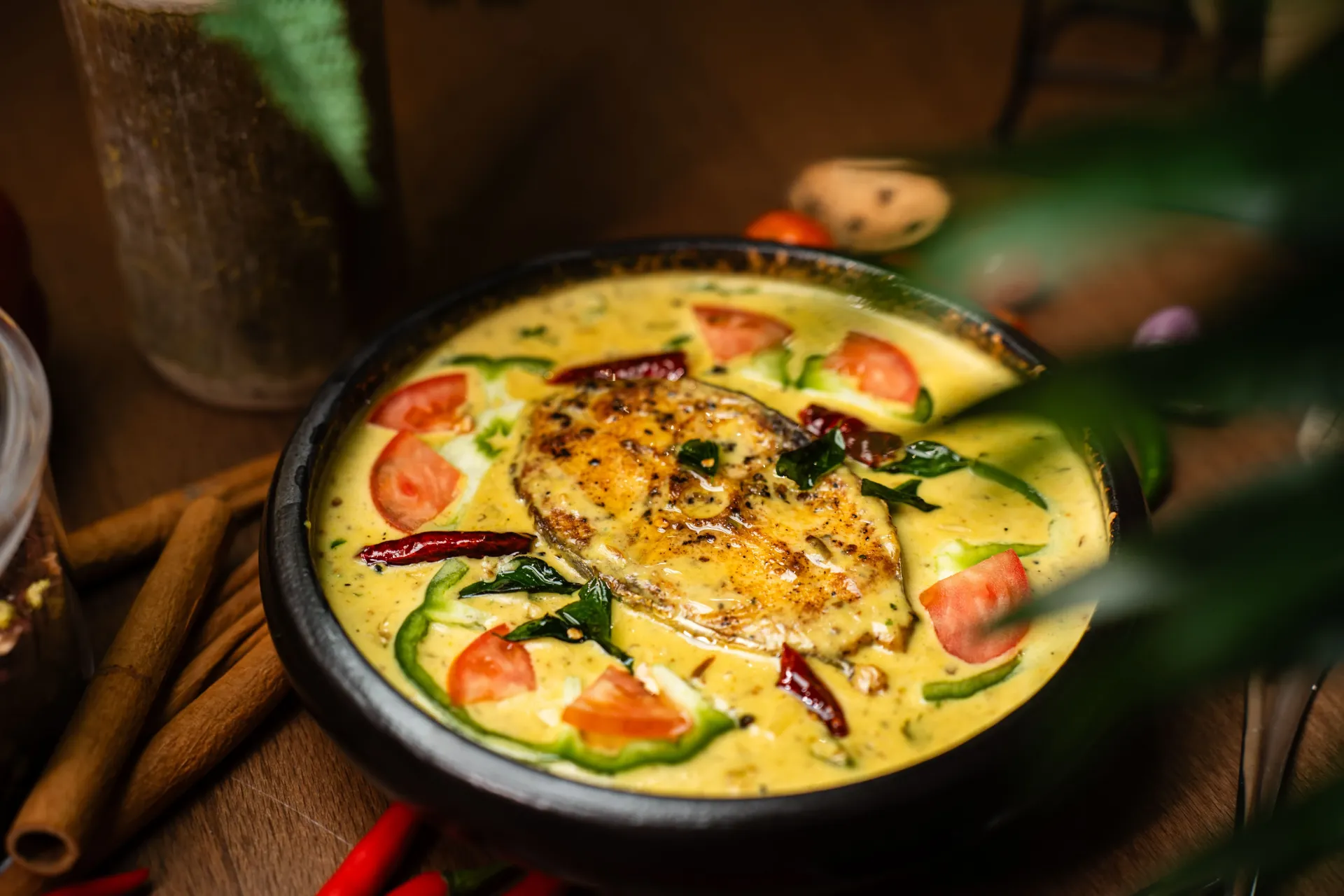 Mango Curry · Fish or Tiger Prawn